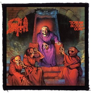 DEATH: Scream Bloody (95x95) (felvarró)