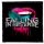 FALLING IN REVERSE: Tongue (9,5 cm x 9,5 cm) (felvarró)