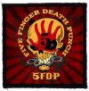 FIVE FINGER DEATH PUNCH: 5FDP Skull (95x95) (felvarró) FIVE FINGER DEATH PUNCH: 5FDP Skull (95x95) (felvarró)