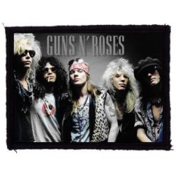 GUNS N' ROSES: Band (9,5 cm x 7,5 cm) (felvarró)
