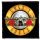 GUNS N' ROSES: Bullet (9,5 cm x 9,5 cm) (felvarró)