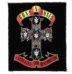 Felvarró - Guns N' Roses | Fekete Felvarró - Guns N' Roses | Fekete