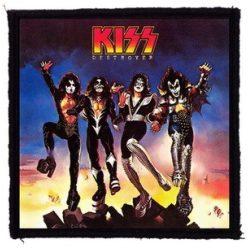KISS: Destroyer (9,5 cm x 9,5 cm) (felvarró)