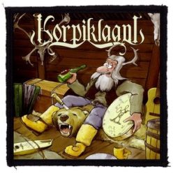 KORPIKLAANI: Vodka (9,5 cm x 9,5 cm) (felvarró)