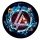 LINKIN PARK: Iridescent (circle, 95 mm) (felvarró)