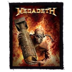 MEGADETH: Arsenal (7,5 cm x 9,5 cm) (felvarró)