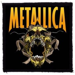 METALLICA: Scream (9,5 cm x 9,5 cm) (felvarró)