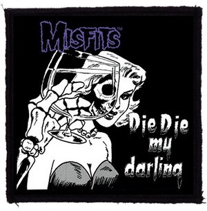 MISFITS: Die Die My Darling (95x95) (felvarró)
