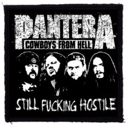 PANTERA: Still Fucking (9,5 cm x 9,5 cm) (felvarró)