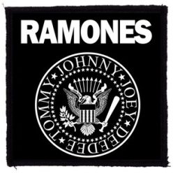 RAMONES: Logo (9,5 cm x 9,5 cm) (felvarró)
