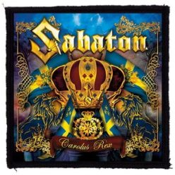 SABATON: Carolus (9,5 cm x 9,5 cm) (felvarró)