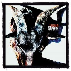 SLIPKNOT: Iowa (9,5 cm x 9,5 cm) (felvarró)
