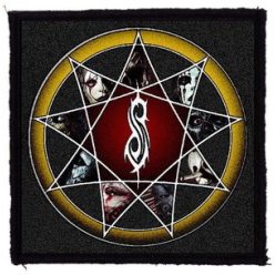 SLIPKNOT: Tetragramma (9,5 cm x 9,5 cm) (felvarró)