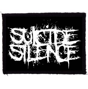 SUICIDE SILENCE: Logo (95x70) (felvarró)