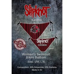 SLIPKNOT: Barcode (bikini alsó) (akciós!)