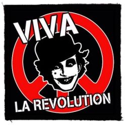 ADICTS: Viva La Revolution (9,5 cm x 9,5 cm) (patch)