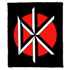 DEAD KENNEDYS: Logo (8 cm x 9,5 cm) (felvarró)