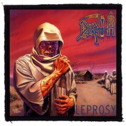 DEATH: Leprosy (9,5 cm x 9,5 cm) (felvarró)