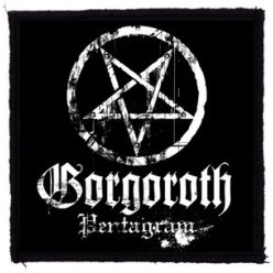 GORGOROTH: Pentagram (9,5 cm x 9,5 cm) (felvarró)