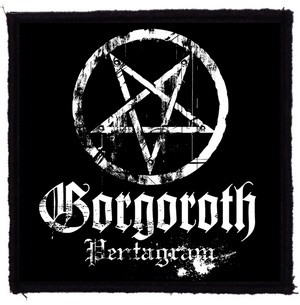 GORGOROTH: Pentagram (95x95) (felvarró)