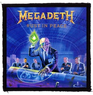 MEGADETH: Rust In Peace (95x95) (felvarró)