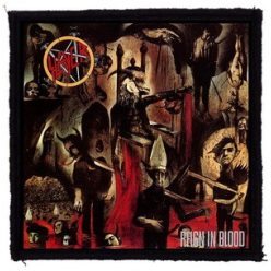 SLAYER: Reign In Blood (9,5 cm x 9,5 cm) (patch)