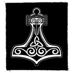 THOR KALAPÁCS (8,5 cm x 9,5 cm) (felvarró)