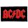 AC/DC: Logo (9,5 cm x 4,5 cm) (patch)