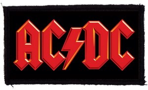 AC/DC: Logo (95x45) (felvarró)