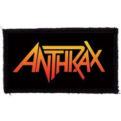 ANTHRAX: Logo (9,5 cm x 4,5 cm) (felvarró)