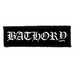 BATHORY: Logo (11 cm x 3 cm) (felvarró)