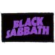 BLACK SABBATH: Logo (95x45) (felvarró)