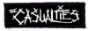 CASUALTIES: Logo (110x35) (felvarró) CASUALTIES: Logo (110x35) (felvarró)