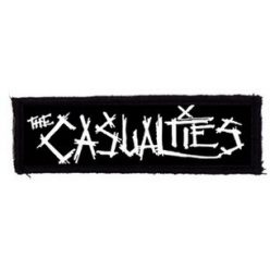 CASUALTIES: Logo (11 cm x 3,5 cm) (patch)