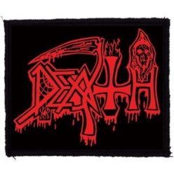 DEATH: Logo (9,5 cm x 8 cm) (felvarró)