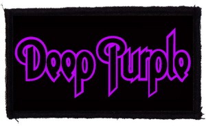 DEEP PURPLE: Logo (95x45) (felvarró)