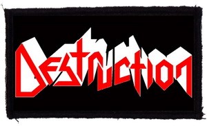 DESTRUCTION: Logo (95x45) (felvarró)