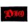 DIO: Logo (9,5 cm x 4,5 cm) (felvarró)
