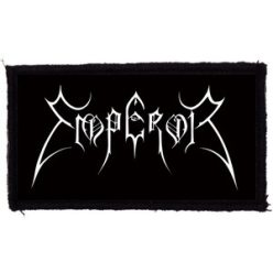 EMPEROR: Logo (9,5 cm x 4,5 cm) (patch)