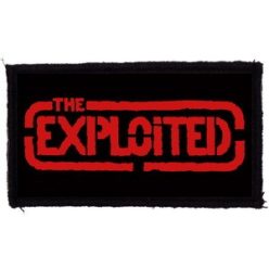 EXPLOITED: Logo (9,5 cm x 4,5 cm) (felvarró)