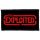 EXPLOITED: Logo (9,5 cm x 4,5 cm) (felvarró)