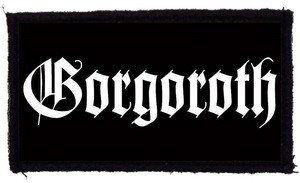 GORGOROTH: Logo (95x45) (felvarró)