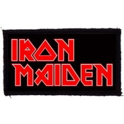 IRON MAIDEN: Logo (9,5 cm x 4,5 cm) (felvarró)