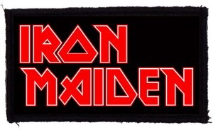IRON MAIDEN: Logo (95x45) (felvarró)