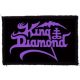 KING DIAMOND: Logo (95x65) (felvarró)
