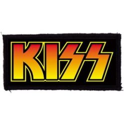 KISS: Logo (10,5 cm x 4,5 cm) (felvarró)