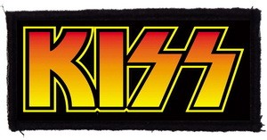 KISS: Logo (105x45) (felvarró)