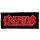 KREATOR: Logo (11,5 cm x 4,5 cm) (felvarró)
