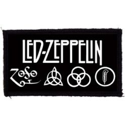 LED ZEPPELIN: Logo (9,5 cm x 4,5 cm) (felvarró)