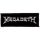 MEGADETH: Logo (12,5 cm x 4 cm) (felvarró)